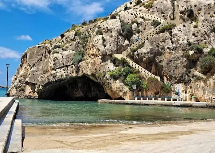 Water Lily Oasis Courtyard - 5min Walk To * Xlendi